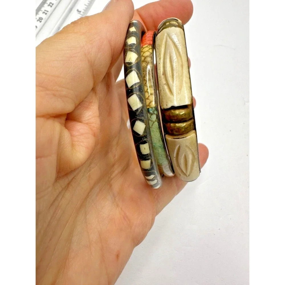 Source Unknown brass bangles